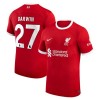 Camiseta de fútbol Liverpool 2023-24 Darwin 27 Primera Equipación - Hombre